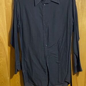 Classic Black Button-Up Shirt